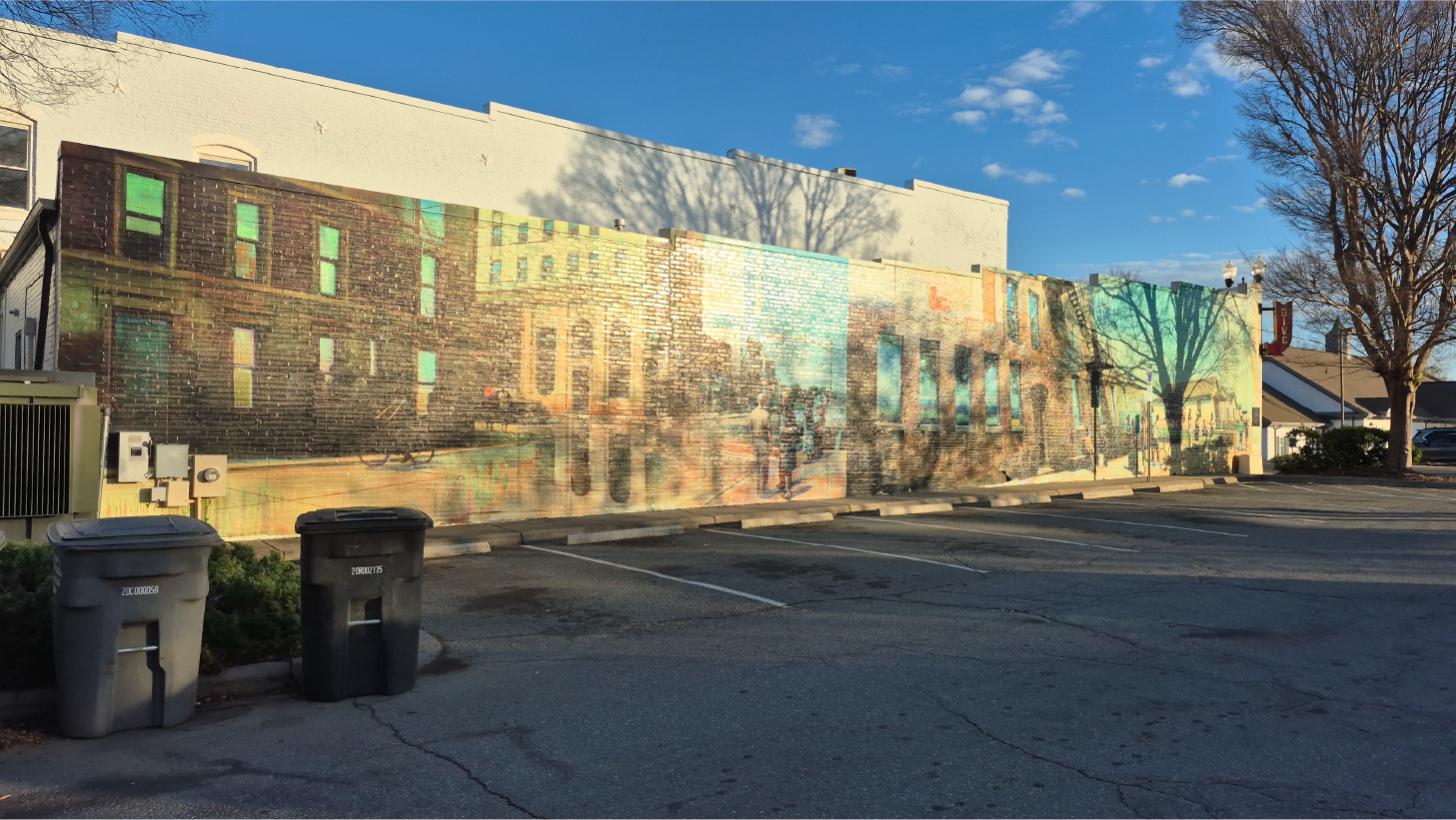 Bicentennial Mural near Dive Bar